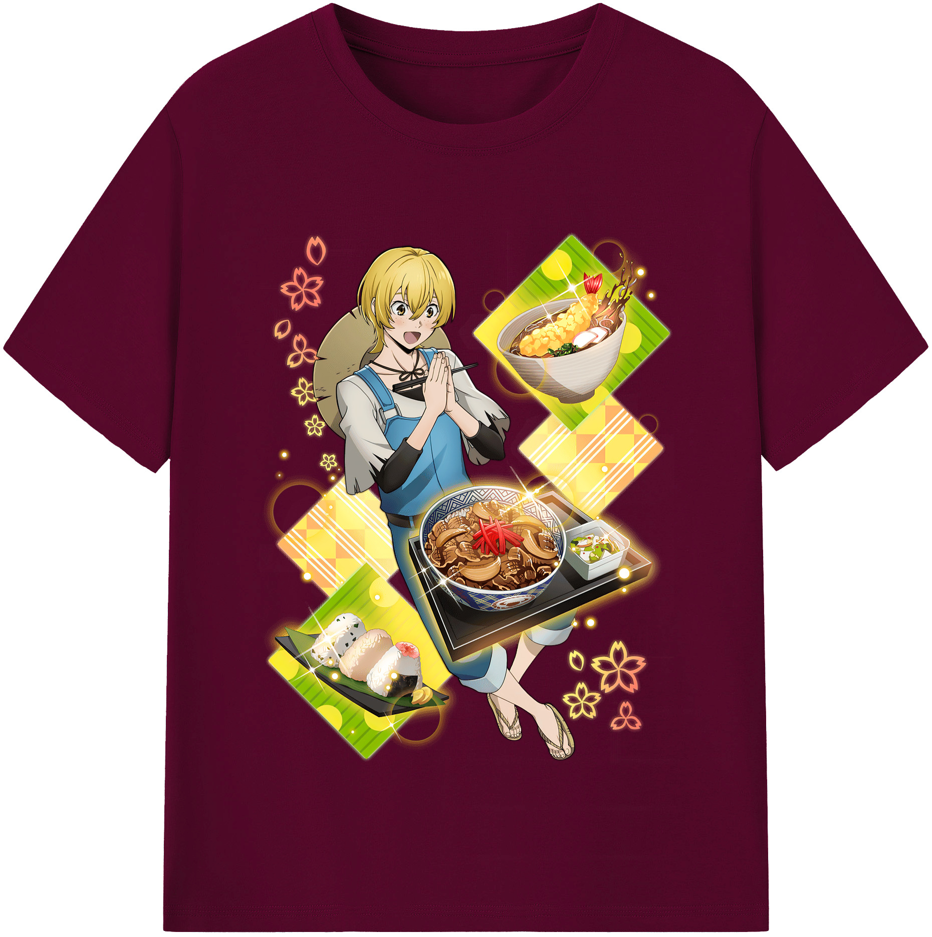（画像用） 文豪ストレイドッグス Bungo Stray Dogs レディースカジュアルプリントTシャツ（綿100％）